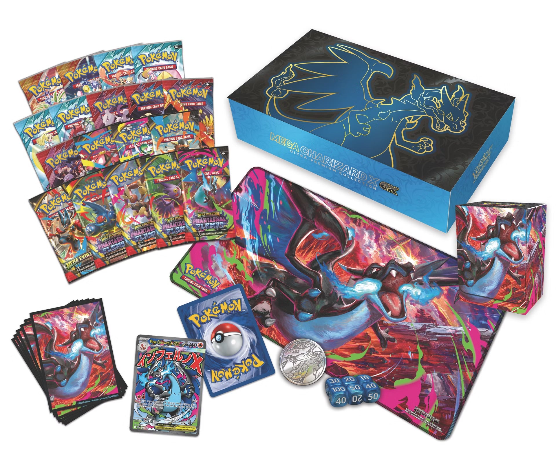 Pokémon - Mega Charizard X ex Ultra Premium Collection